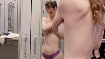 Amanda Cerny Nude Closet Striptease Onlyfans Video Leaked on fanspics.com