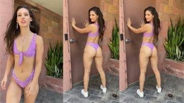 Natalie Gibson Topless Bikini Ass Shaking Video Leaked on fanspics.com