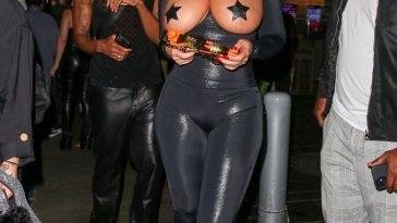 Amber Rose Steals the Scene Outside The Highlight Room in Los Angeles - Los Angeles on fanspics.com