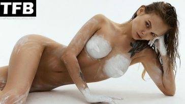 Anastasiya Scheglova Displays Her Fantastic Figure Posing Naked in a Hot Shoot on fanspics.com