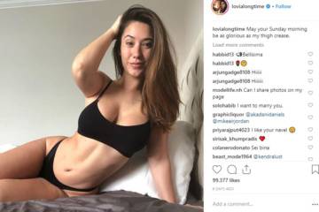 Eva Lovia Nude Legs Spread Pussy Masturbation Onlyfans Leaked Video on fanspics.com