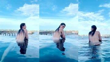 Amanda Cerny Nude Swimming Video Leaked on fanspics.com
