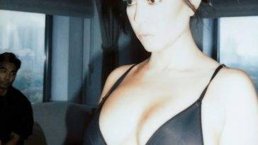 Kourtney Kardashian See Through (1 Photo) on fanspics.com