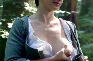 Laura Donnelly Nude Scenes From "Outlander" Enhanced In 4K on fanspics.com