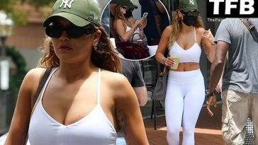 Busty Rita Ora Leaves a Nail Salon in Double Bay on fanspics.com