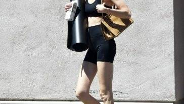 Leggy Whitney Port is Spotted After a Yoga Workout in LA on fanspics.com