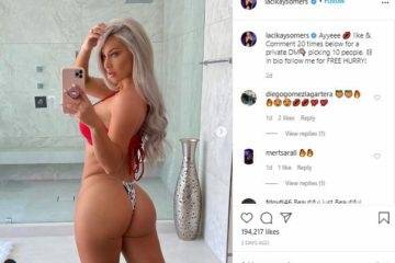 Laci Kay Somers Nude New  Lingerie Try On Haul on fanspics.com