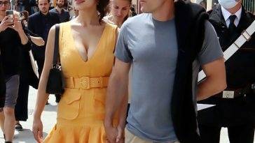 Caylee Cowan & Casey Affleck are Seen at the Riviera International Film Festival on fanspics.com