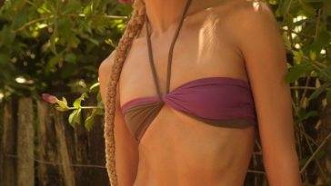 Candice Swanepoel Shows Her Slender Figure in a Bikini Shoot for Tropic of C on fanspics.com