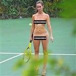 Jennifer Love Hewitt Caught Playing Naked Tennis on fanspics.com