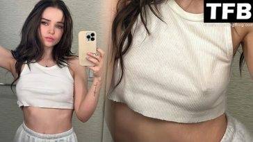 Dove Cameron Shows Her Pokies in a New Selfie Shoot (10 Photos + Video) on fanspics.com