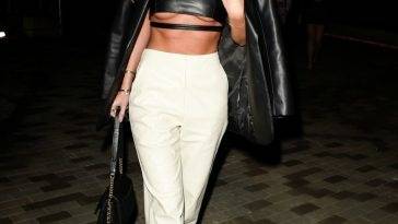 Kendal Rae Knight Shows Off Her Underboob in Manchester on fanspics.com