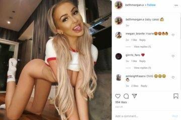 Bethany Morgan Nude Video Instagram UK Model - Britain on fanspics.com