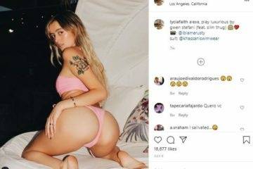 Lycia Faith Nude  Tiktok Model Video  on fanspics.com