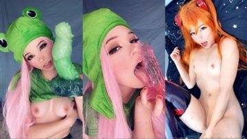 Belle Delphine Nude Monster Dildo Masturbating Porn Video  on fanspics.com