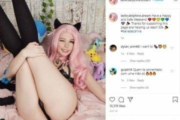 Belle Delphine Nude  Music Video New on fanspics.com