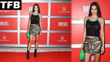 Amelia Gray Hamlin Flashes Her Nude Tits at the Diesel’s 18Prototype 19 Sneaker Launch Event in Miami on fanspics.com