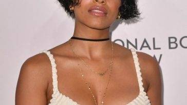 Zazie Beetz Flaunts Her Sexy Tits the National Board of Review Annual Awards on fanspics.com