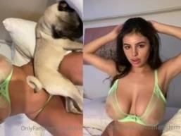 Matildem Mati Dog sucking Boobs  Porn Video on fanspics.com