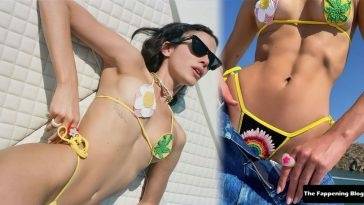 Bruna Marquezine Displays Her Beautiful Figure in a Tiny Bikini on fanspics.com