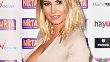 British Reality Star Olivia Buckland Nip Slip In London - Britain on fanspics.com