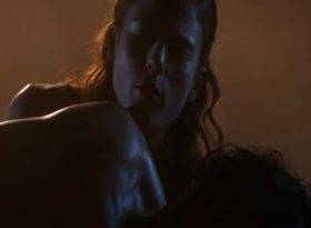 Rose Leslie 13 GoT S3E05 Sex Scene on fanspics.com