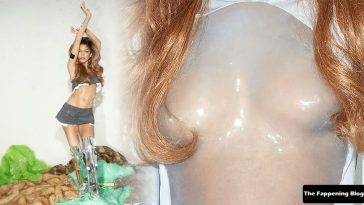 Zendaya Poses Braless and Flaunts Her Nipples in a New Shoot For Interview Magazine on fanspics.com