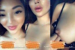 Ayumi Anime OnlyFans Boob Tease in Car Video on fanspics.com