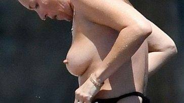 Kate Moss Topless On The Yacht on fanspics.com