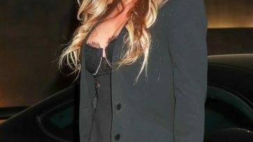 Carmen Electra Flaunts Nice Cleavage in WeHo on fanspics.com