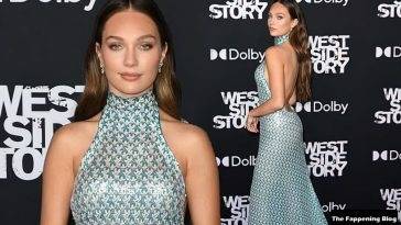 Maddie Ziegler Dazzles in a Beautiful Gown at the West Side Story Premiere in LA on fanspics.com