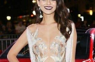 Victoria Justice Shows Her Boobs In A See Thru Dress on fanspics.com