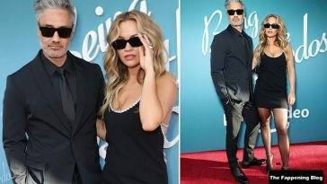 Rita Ora Stuns in a Sexy Black Dress at the 18Being The Ricardos 19 Premiere in Sydney on fanspics.com