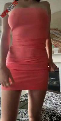 Just Violet Sexy Dress Tease Snapchat Premium 2021/07/23 on fanspics.com