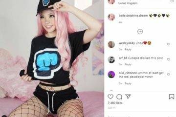 Belle Delphine Nude  Video New on fanspics.com