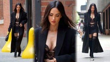 Megan Fox Looks Stunning in NYC on fanspics.com