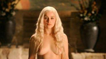 Emilia Clarke Nude 13 Game of Thrones on fanspics.com