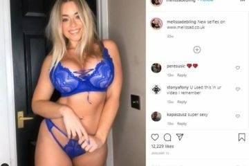 Melissa Debling Nude Perfect Tits Instagram Model on fanspics.com