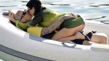 Kourtney Kardashian Flashes Her Pussy and Butt During Italian Getaway with Her Boyfriend - Italy on fanspics.com