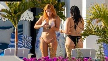 Bella Thorne Shows Off Her Bikini Body with Her Boyfriend in Cabo on fanspics.com