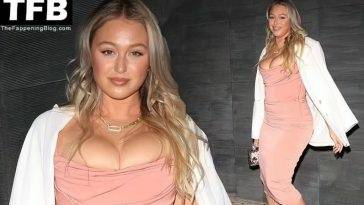 Iskra Lawrence Displays Her Curves While Grabbing Dinner at Nobu (23 Photos + Video) on fanspics.com