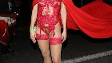 Brennah Black is a 18Sexy Handmaid 19 for Halloween on fanspics.com