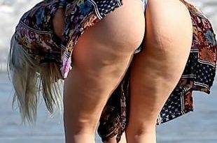 Ariel Winter Returns To Flaunting Her Fat Ass In A Thong on fanspics.com