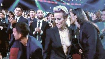 Megan Rapinoe Nude Lesbian Pics & Nip Slip at ESPY Awards on fanspics.com