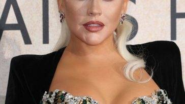 Christina Aguilera Displays Nice Cleavage at the amfAR Gala Cannes 2022 in Cap d 19Antibes on fanspics.com