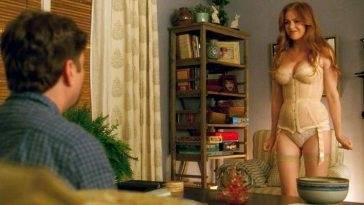 Isla Fisher Sexy Lingerie Scene in 'Keeping Up with the Joneses' on fanspics.com