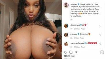 RivJones Ebony Thot Masturbating OnlyFans Insta Leaked Videos on fanspics.com