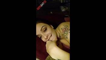 Alessa Savage tease in bed onlyfans porn videos on fanspics.com