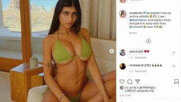 Mia Khalifa Famous Big Titties OnlyFans Insta Leaked Videos on fanspics.com