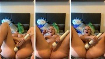 Kristen Kindle Nude Hitachi Masturbating Video  on fanspics.com